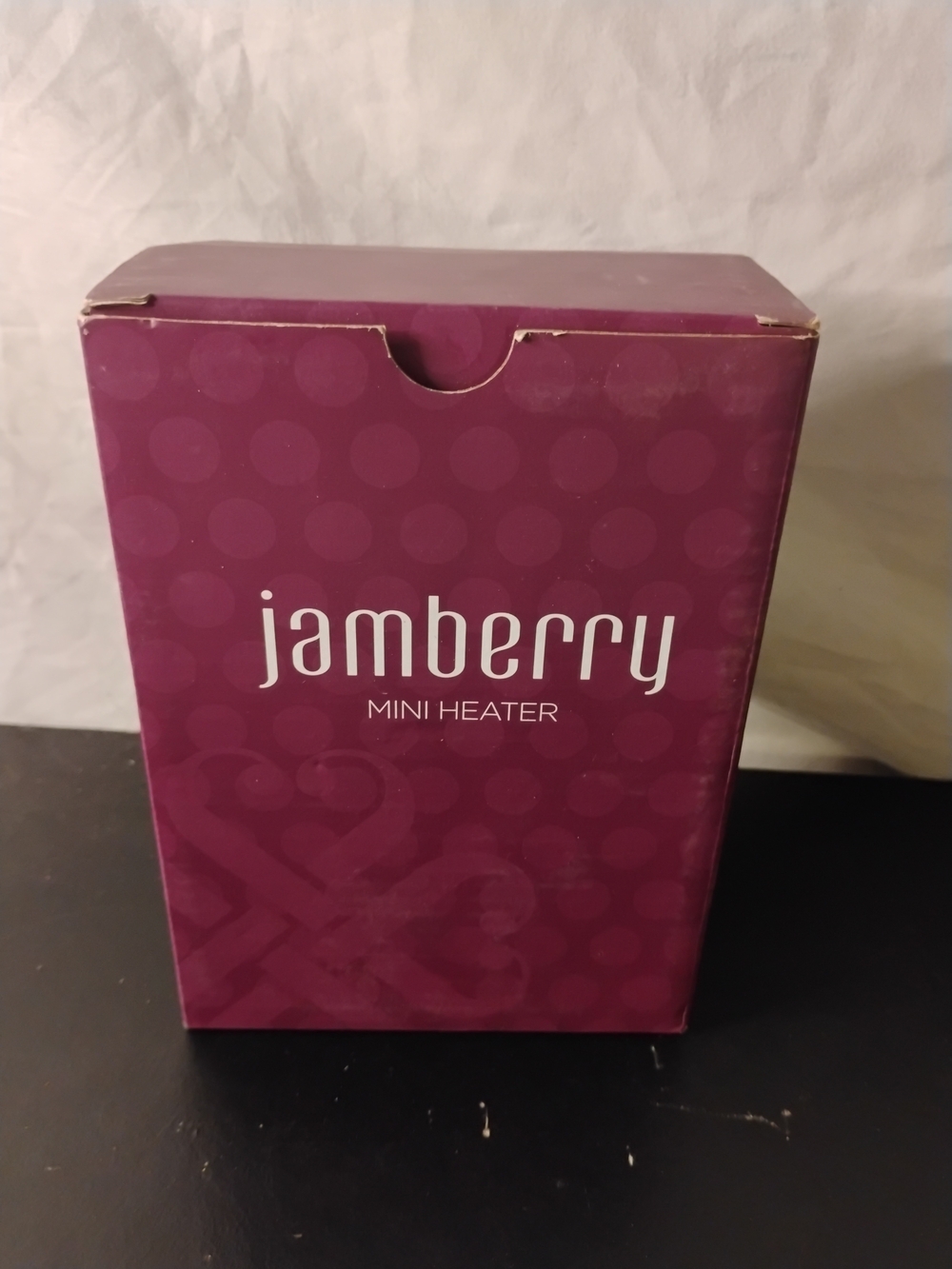 Jamberry Mini Heater - Plum Boxed Personal Warmer